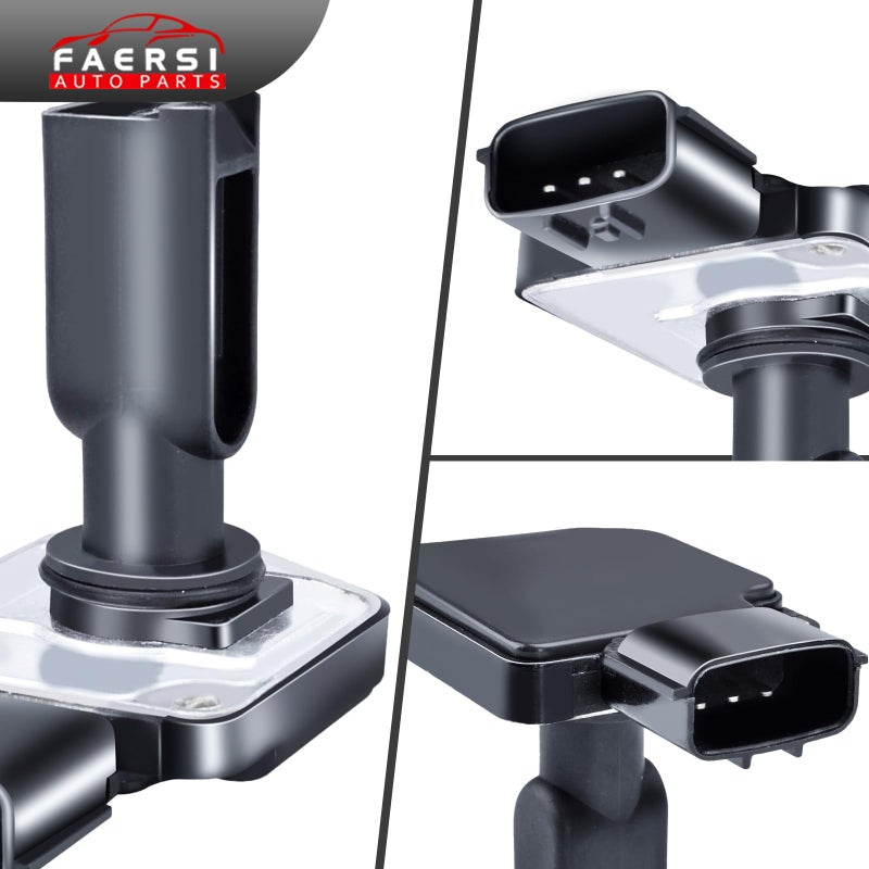 FAERSI Mass Air Flow Meter Sensor MAF 22680-5J000 Replace for Nissan Frontier Pathfinder Quest Xterra 3.3L, 2001-2004 Ford Mustang 3.8L, 1999-2002 Mercury Villager 3.3L & 1998-2000 Infiniti QX4 3.3L - Image 5